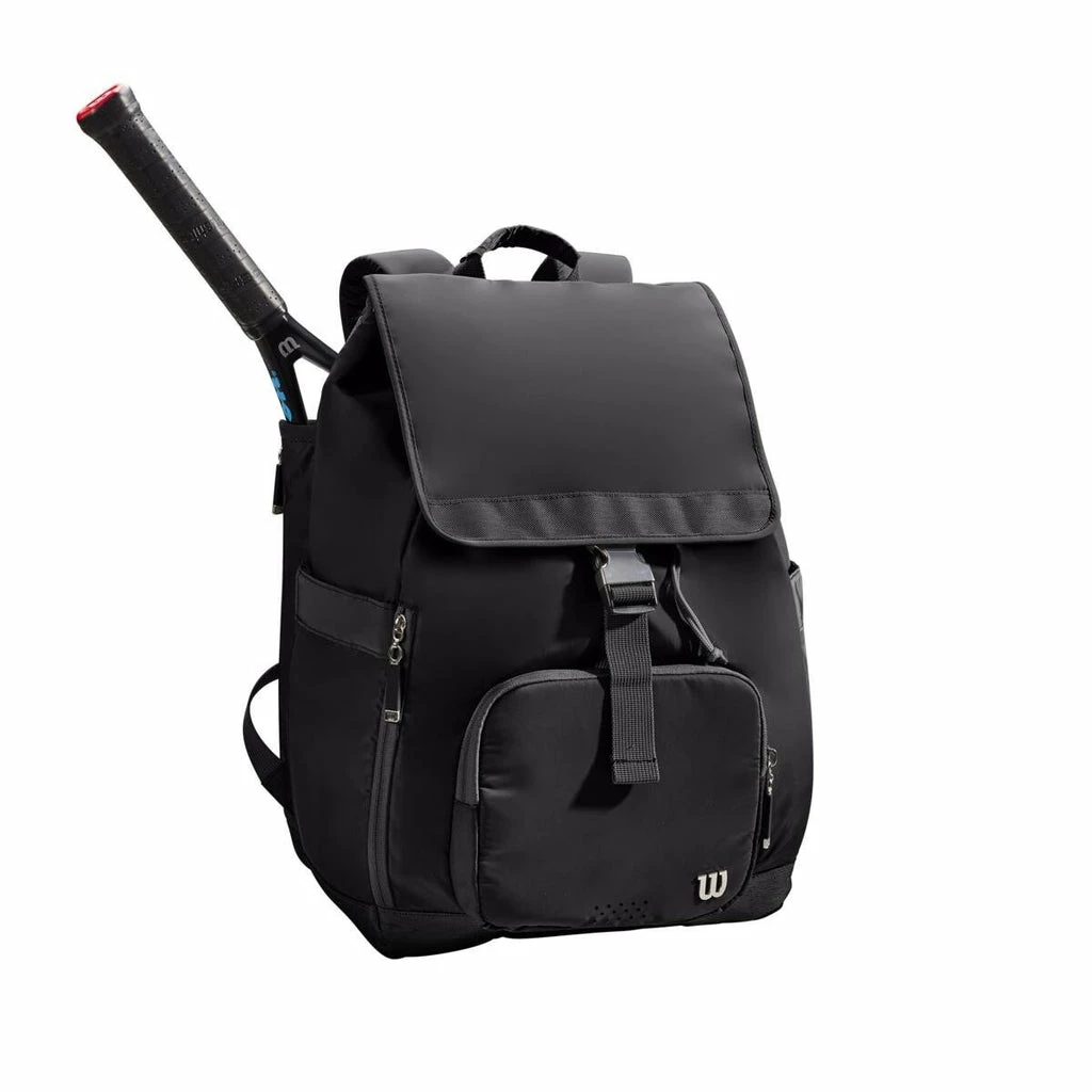 Wilson Women's Foldover Backpack Racquet Bag (Black) - Image 2