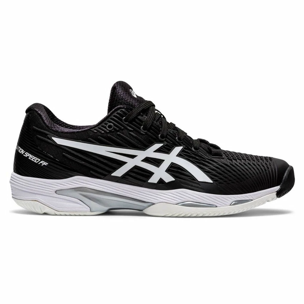 Asics Solution Speed FF 2 Women's Tennis Shoe (Black/White)