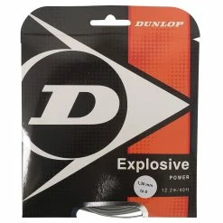 Dunlop Explosive 16 Tennis String (Grey)