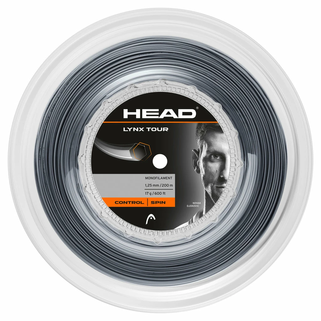 Head Lynx Tour 17 Tennis String Reel (Grey)
