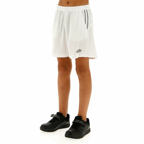 Lotto Boy's Squadra 7 Inch Shorts (Brilliant White)