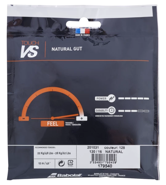 Babolat Touch VS 16 Tennis String (Natural) - Image 2