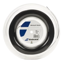 Babolat RPM Blast Rough 16 Tennis String Reel (Black)