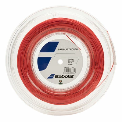 Babolat RPM Blast Rough 16 Tennis String Reel (Red)
