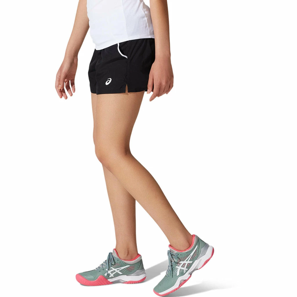 Asics Women's Court Shorts (Black) - Image 3