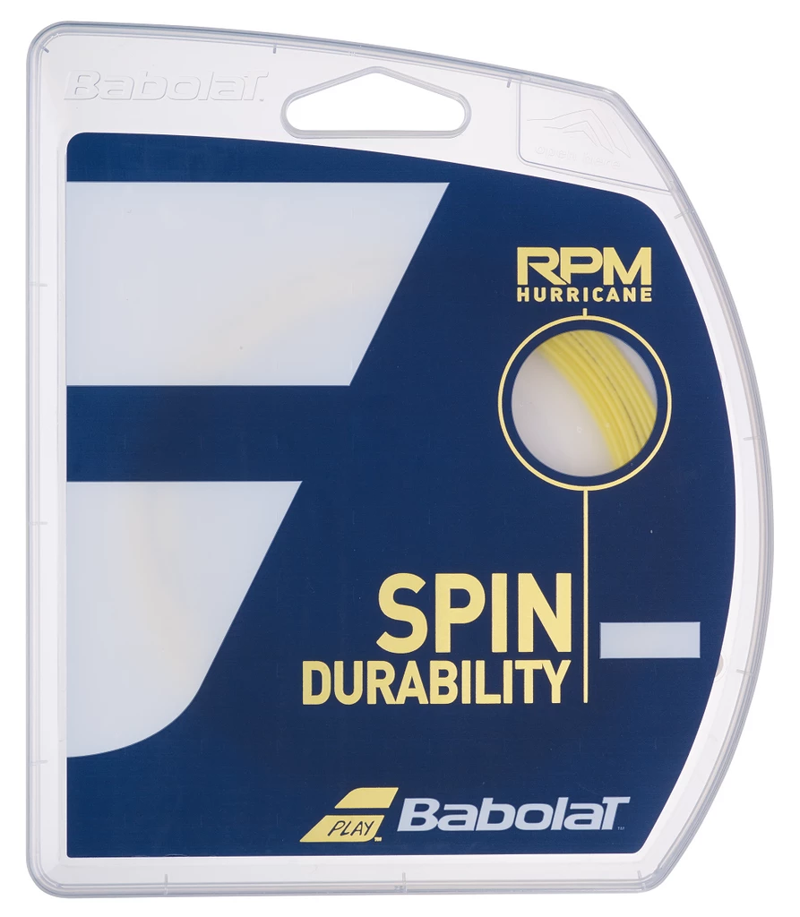 Babolat RPM Hurricane 16 Tennis String (Yellow)