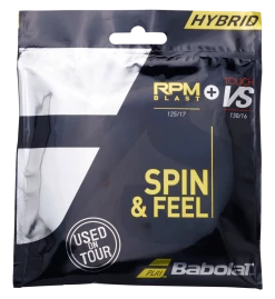 Babolat Spin & Feel (RPM Blast 17 / Babolat Touch VS 16) Hybrid Tennis String