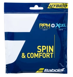 Babolat Spin & Comfort (RPM Power 17 / Xcel 16) Hybrid Tennis String