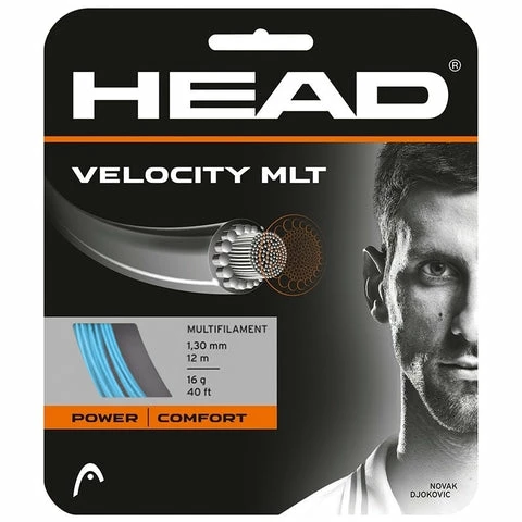 Head Velocity MLT 16 Tennis String (Blue) 3 Head Velocity MLT 16 Tennis String (Blue)