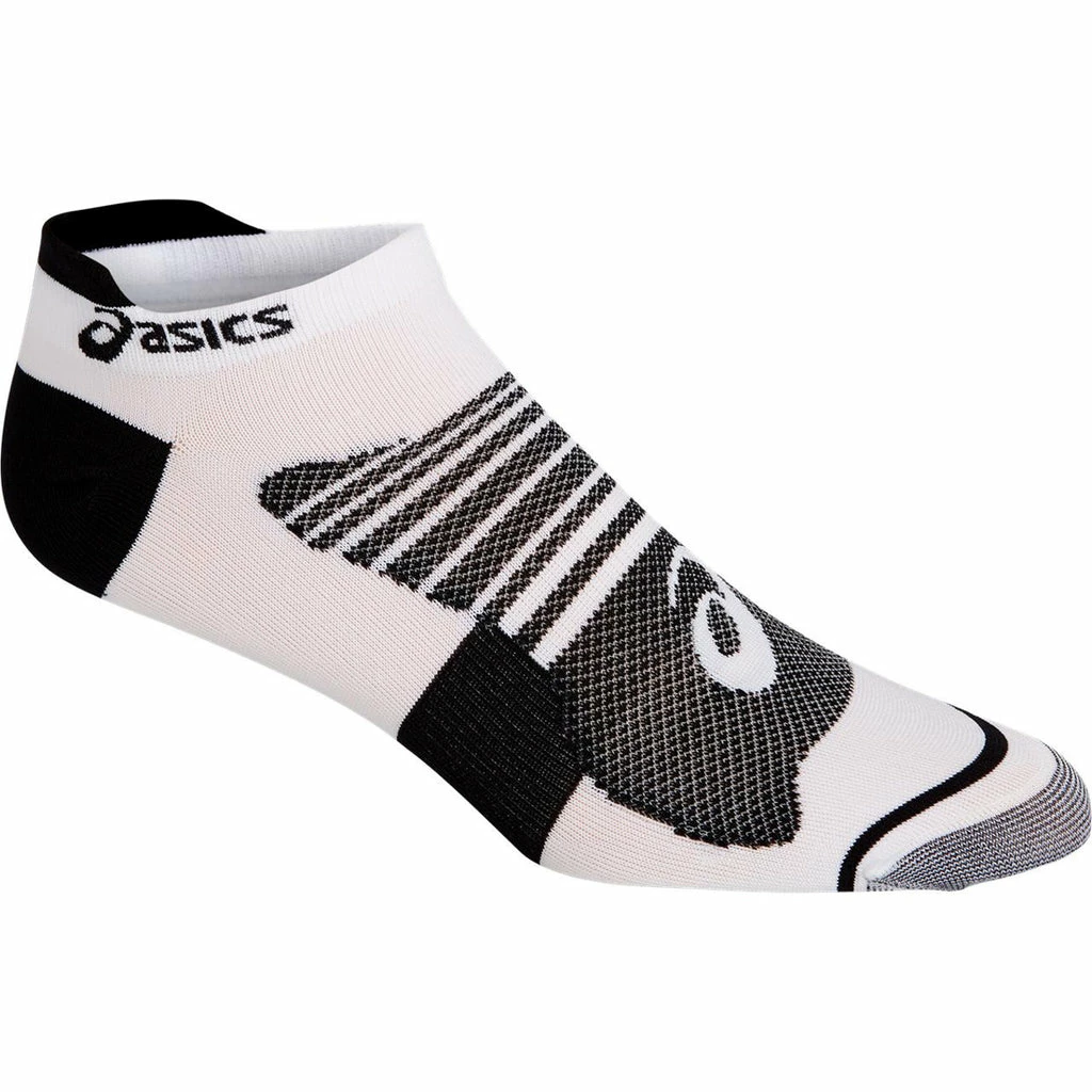 Asics Men's Quick Lyte Plus 3-Pack Low-Cut Socks (White/Perf Black) - Image 4