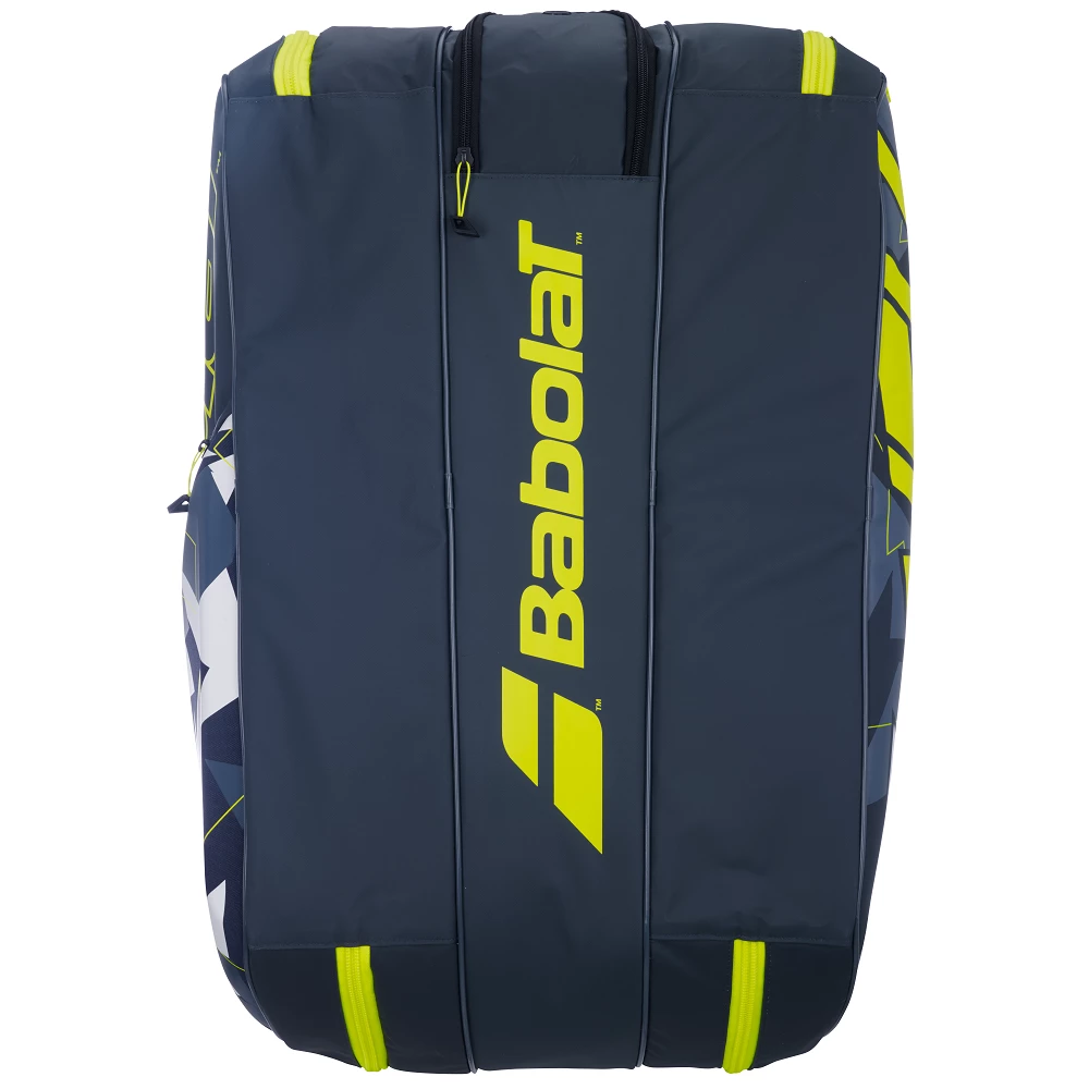 Babolat Pure Aero 12 Pack Racquet Bag 2023 (Black/Yellow) - Image 5