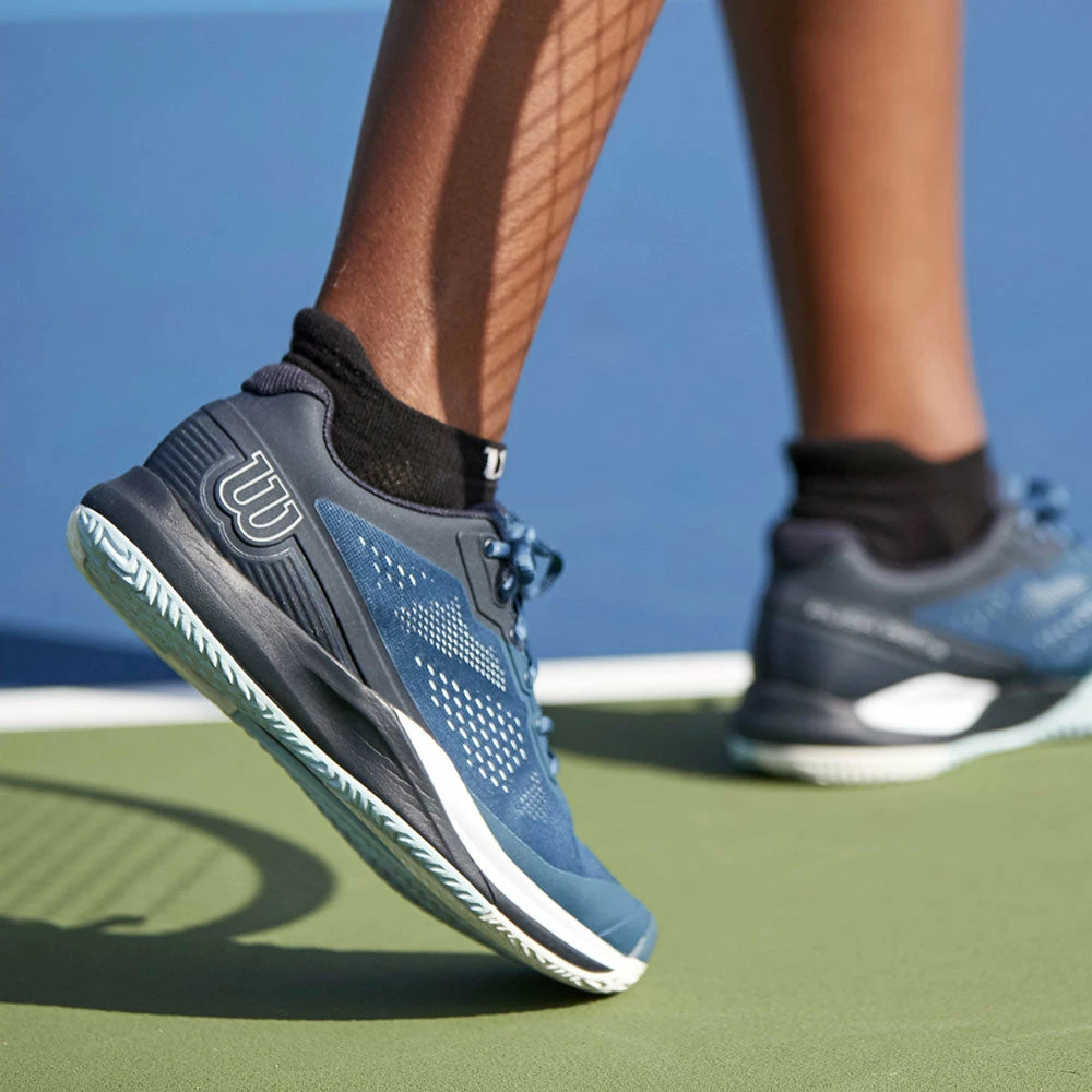 Wilson Women's No Show Socks 3 Pack (Black) - Image 2