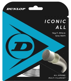 Dunlop Iconic All 17 Tennis String (Natural)