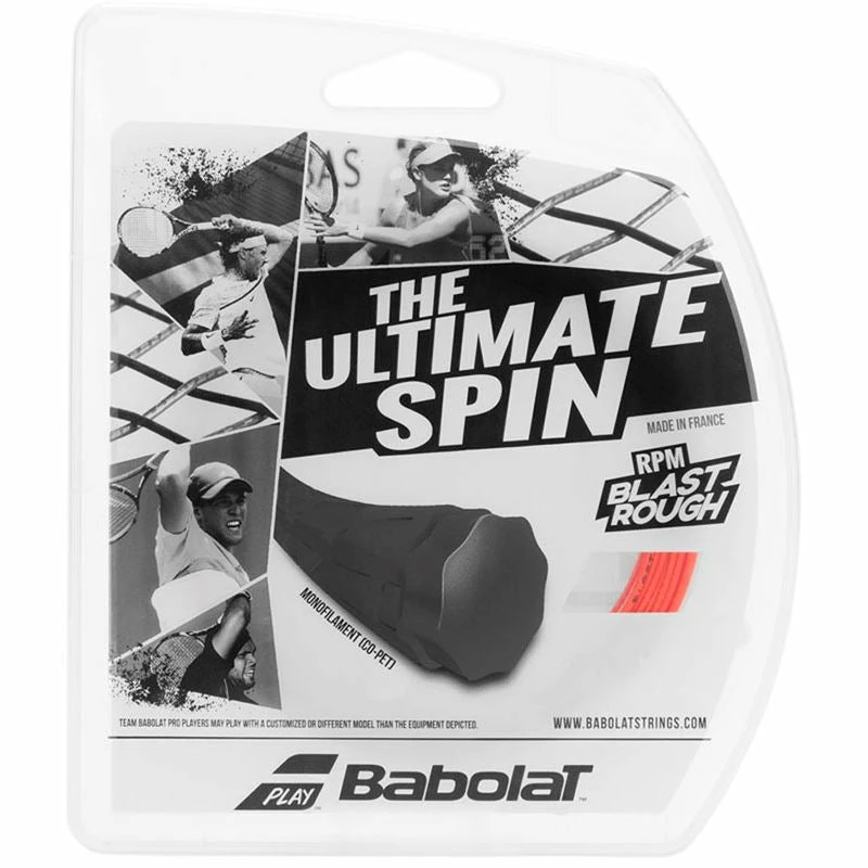 Babolat RPM Blast Rough 16 Tennis String (Red) 3 Babolat RPM Blast Rough 16 Tennis String (Red)