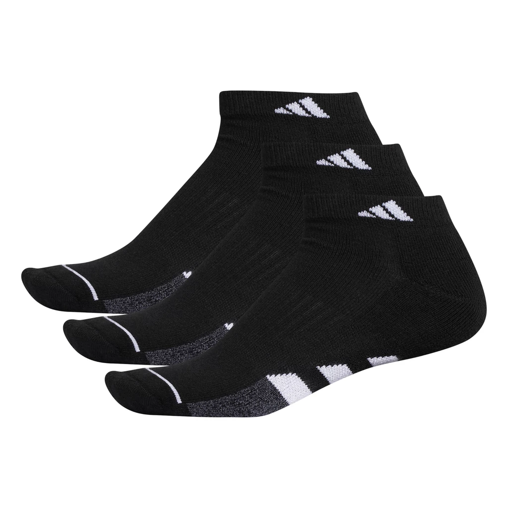 Adidas Men's Cushioned Low-Cut Socks (Back)