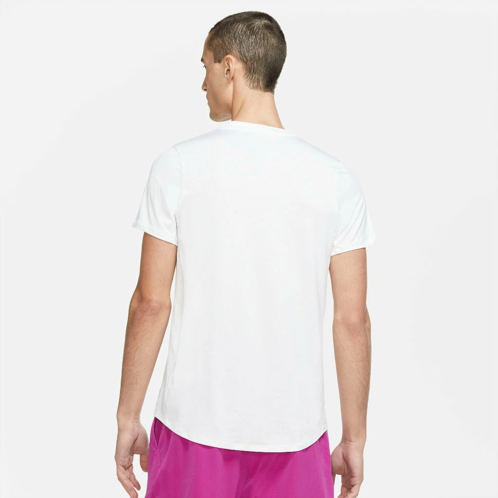 Nike Men's Dri-FIT Advantage Top (White/Back) - Image 3
