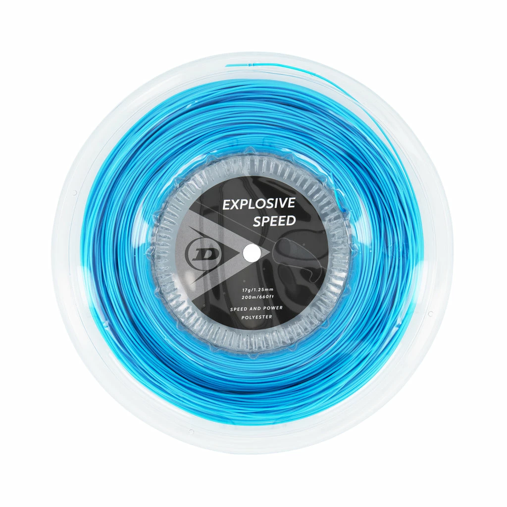 Dunlop Explosive Speed 17 Tennis String Reel (Blue) 3 Dunlop Explosive Speed 17 Tennis String Reel (Blue)