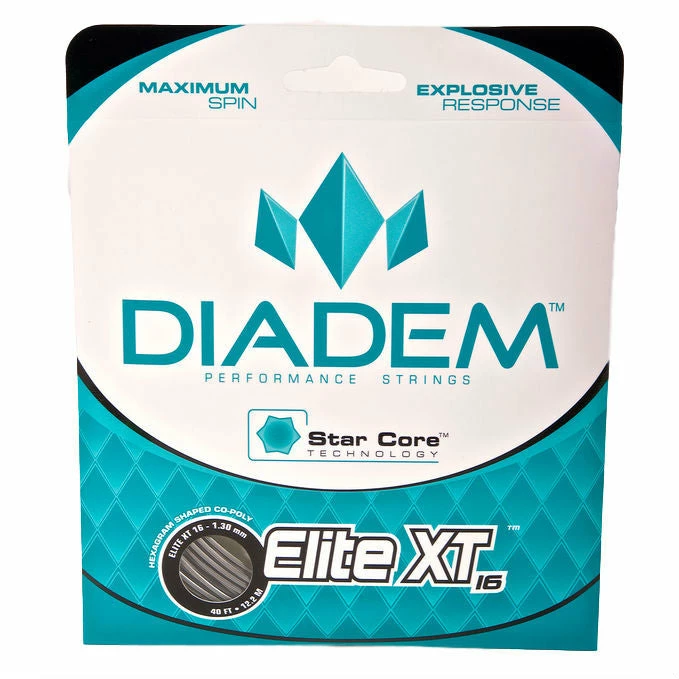 Diadem Elite XT 16 Tennis String (Charcoal)