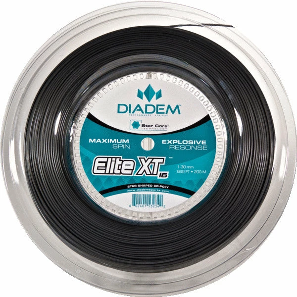 Diadem Elite XT 16 Tennis String Reel (Charcoal)