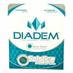 Diadem Solstice Power 16L Tennis String (Teal)