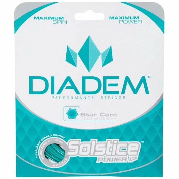 Diadem Solstice Power 17 Tennis String (Teal)