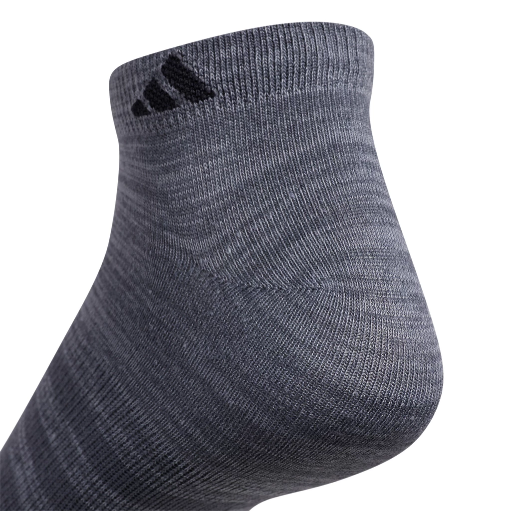 Adidas Men's Superlite Low-Cut Socks (Dark Grey) - Image 2