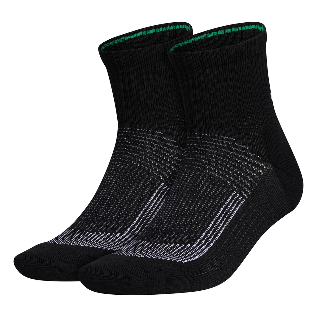 Adidas Men's Superlite UB21 Quarter-Cut Socks (Black)