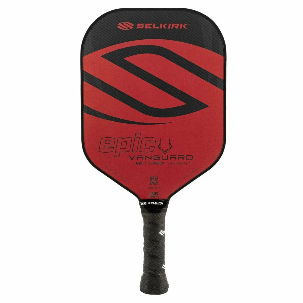 Selkirk Vanguard Hybrid Epic Lightweight (Crimson/Black) 3 Selkirk Vanguard Hybrid Epic Lightweight (Crimson/Black)