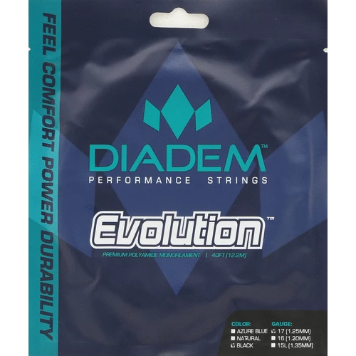 Diadem Evolution 16 Tennis String (Natural) 3 Diadem Evolution 16 Tennis String (Natural)