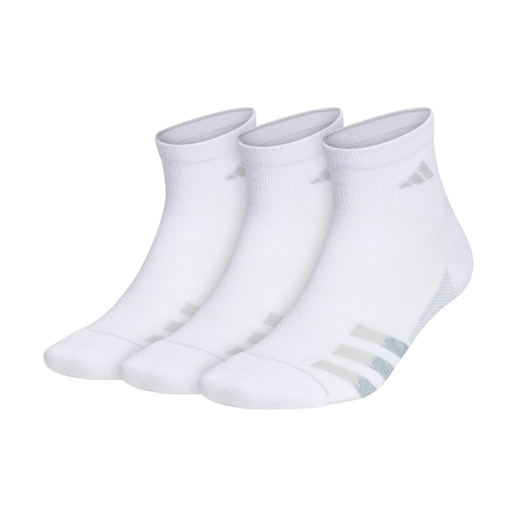 Adidas Men's Superlite Quarter Crew Socks (White)