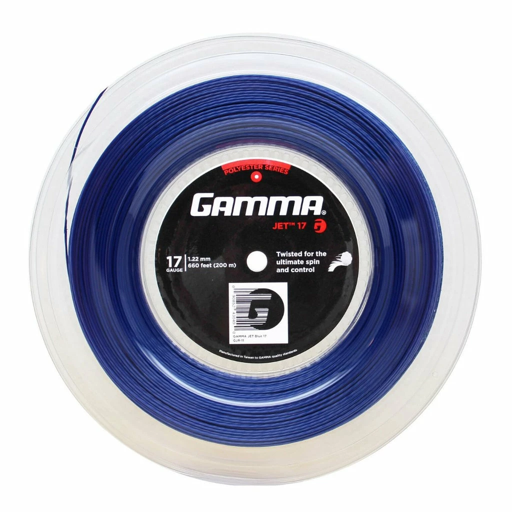 Gamma Jet 17 Tennis String Reel (Blue)