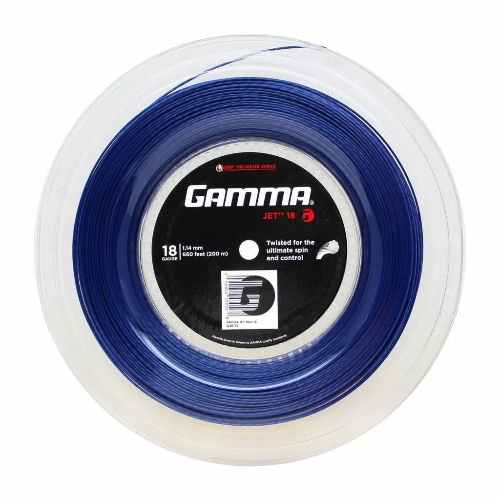 Gamma Jet 18 Tennis String Reel (Blue)