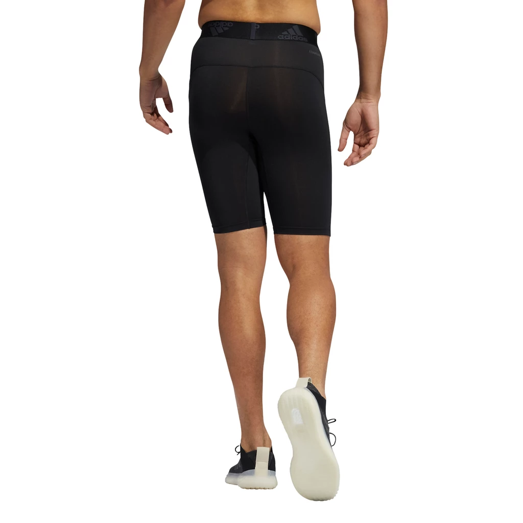 Adidas Men's TechFit Short Tights (Black) - Image 2
