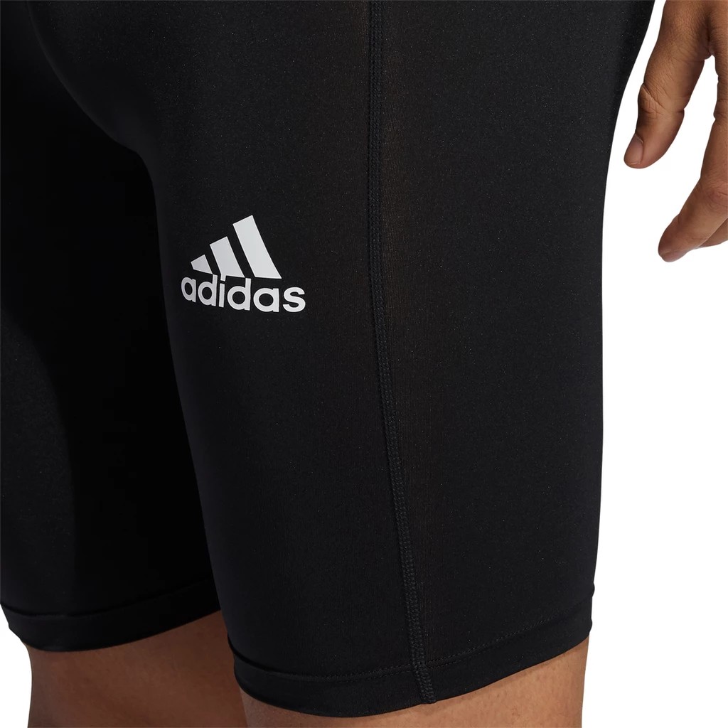 Adidas Men's TechFit Short Tights (Black) - Image 4