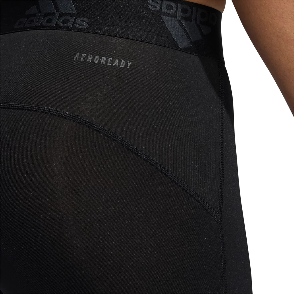 Adidas Men's TechFit Short Tights (Black) - Image 5