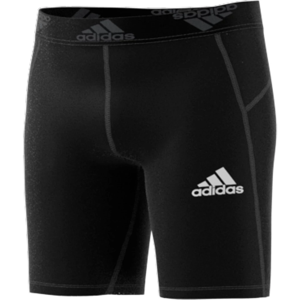 Adidas Men's TechFit Short Tights (Black) - Image 6