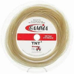 Gamma TNT2 17 Tennis String Mini Reel (Natural)