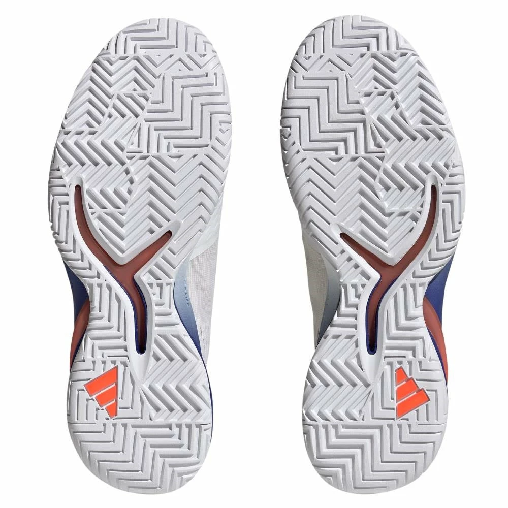 Adidas Adizero Cybersonic Men's Tennis Shoe (White/Black) - Image 6