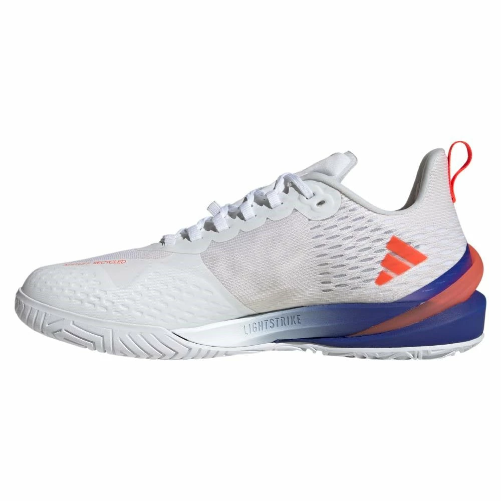 Adidas Adizero Cybersonic Men's Tennis Shoe (White/Black) - Image 2