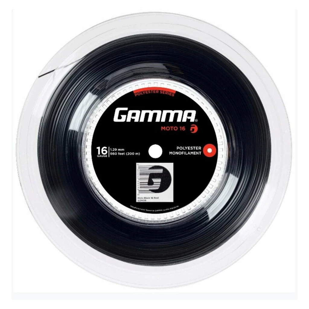 Gamma AMP Moto 16 Tennis String Reel (Black) 3 Gamma AMP Moto 16 Tennis String Reel (Black)