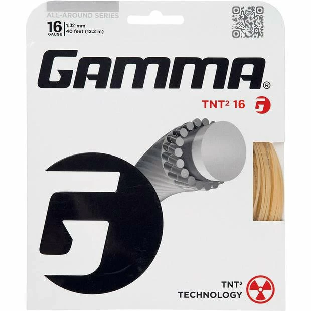 Gamma TNT2 16 Tennis String (Natural)