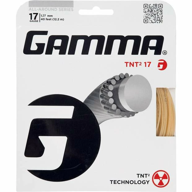 Gamma TNT2 17 Tennis String (Natural)
