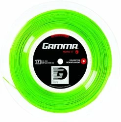 Gamma AMP Moto 17 Tennis String Mini Reel (Lime)