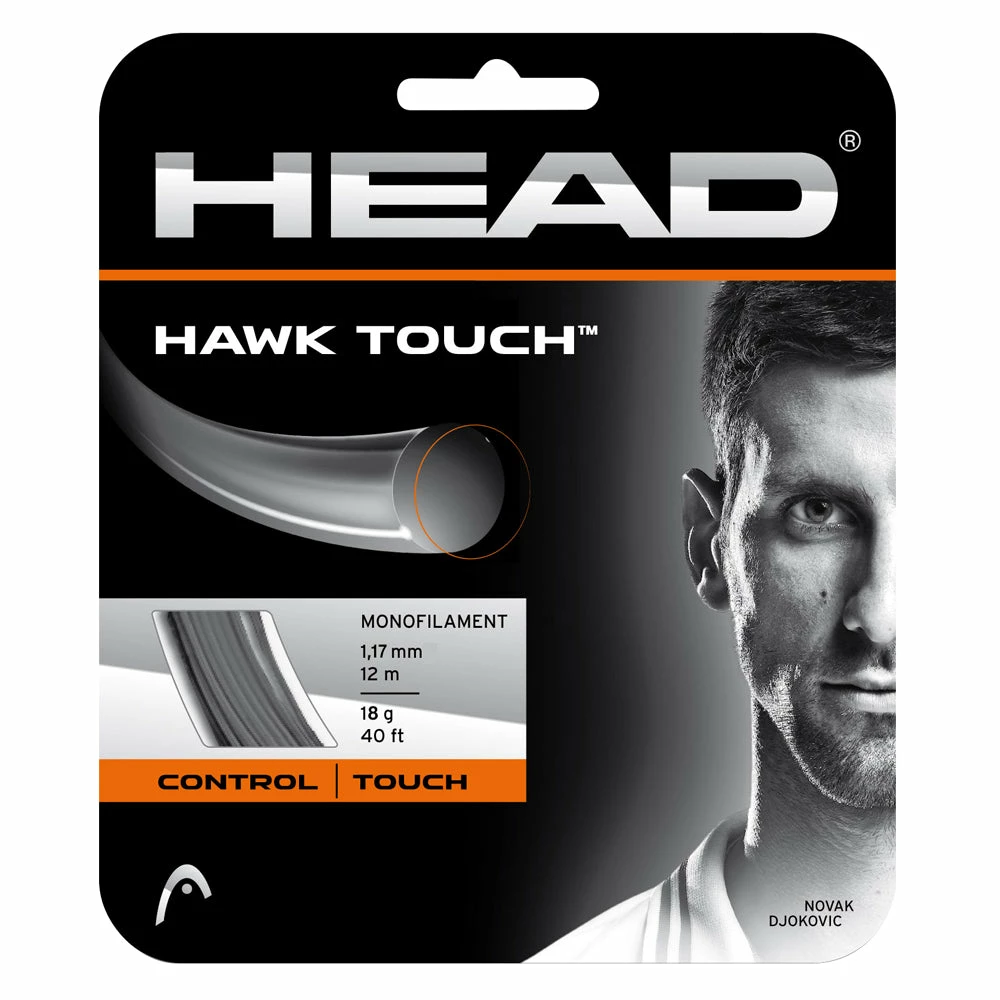 Head Hawk Touch 18 Tennis String (Anthracite)