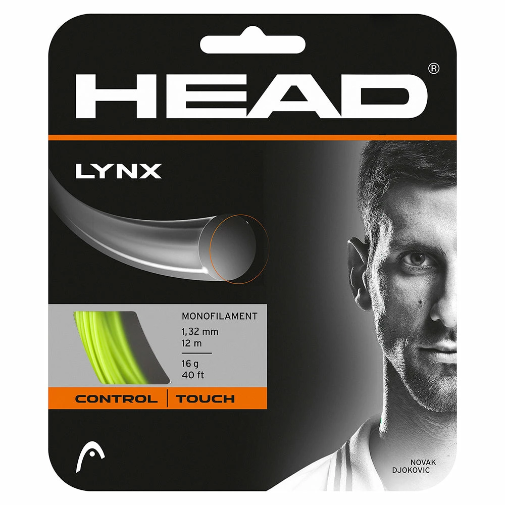 Head Lynx 16 Tennis String (Yellow)