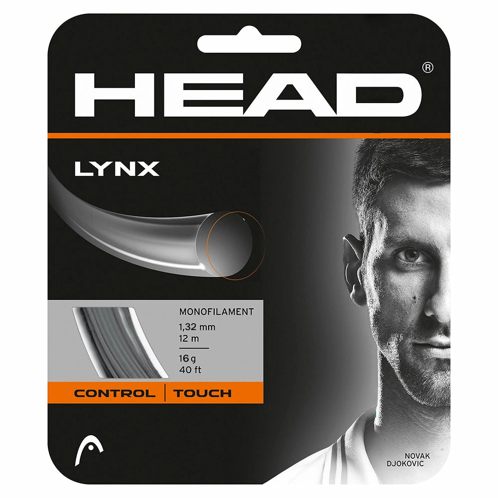 Head Lynx 16 Tennis String (Anthracite)