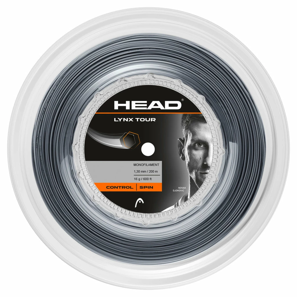 Head Lynx Tour 16 Tennis String Reel (Grey)