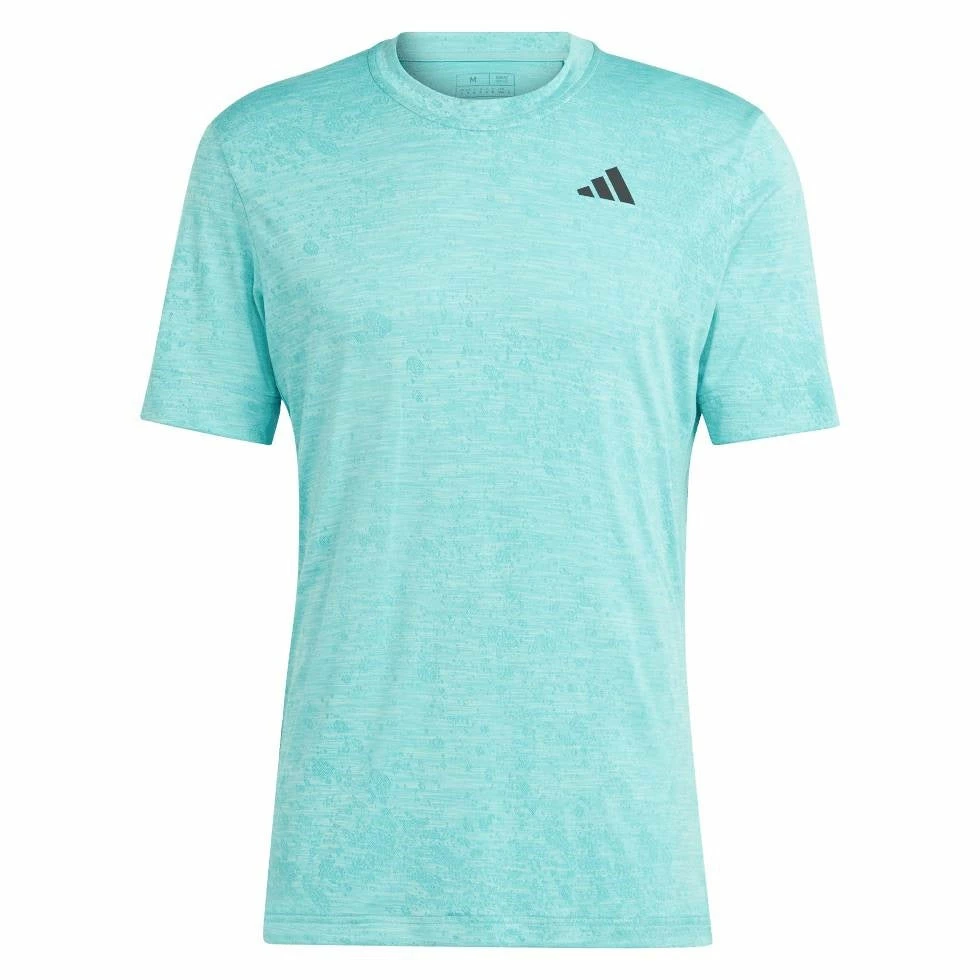 Adidas Men's FreeLift Printed Top (Blue) - Image 3