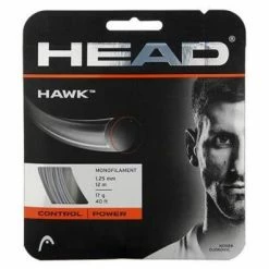 Head Hawk 17 Tennis String (Silver)
