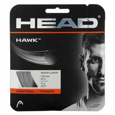 Head Hawk 17 Tennis String (Silver) 3 Head Hawk 17 Tennis String (Silver)